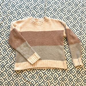 Altar’d State Cozy Striped Women's Sweater